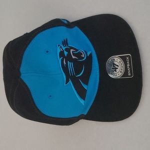 NWT Carolina Panthers Forty Seven Brand snapback hat